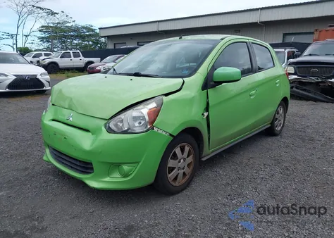 2014 Mitsubishi Mirage De z USA, uszkodzony, nr VIN ML32A3HJ6EH002948